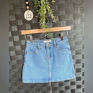 Girls Forever 21 Denim Skirt Size 9/10